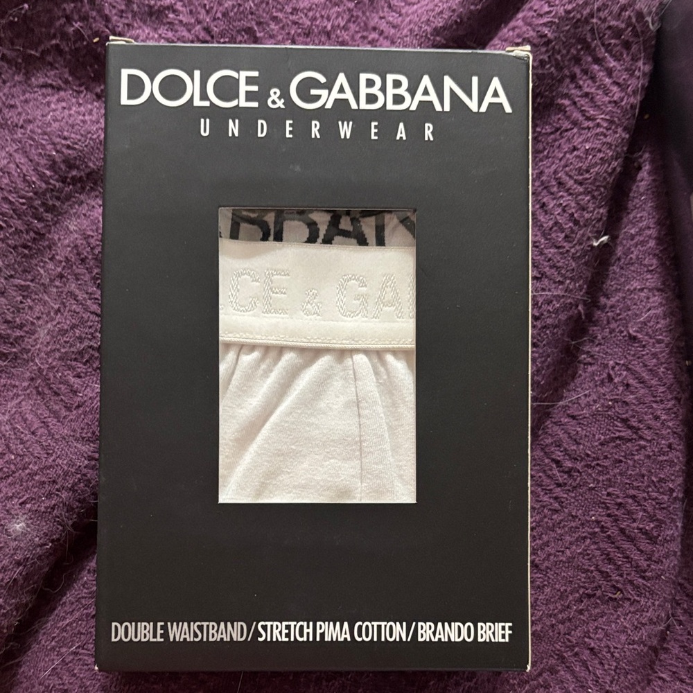 Dolce & Gabbana White Brando Briefs